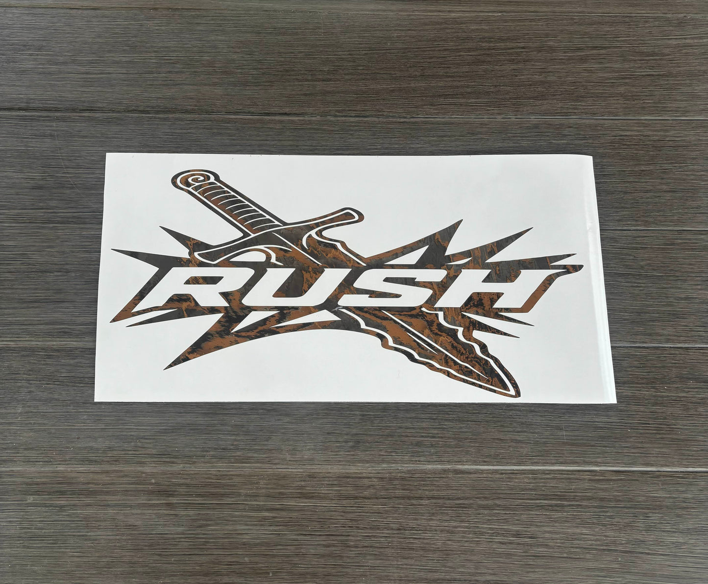 "Forged" Rush Banner